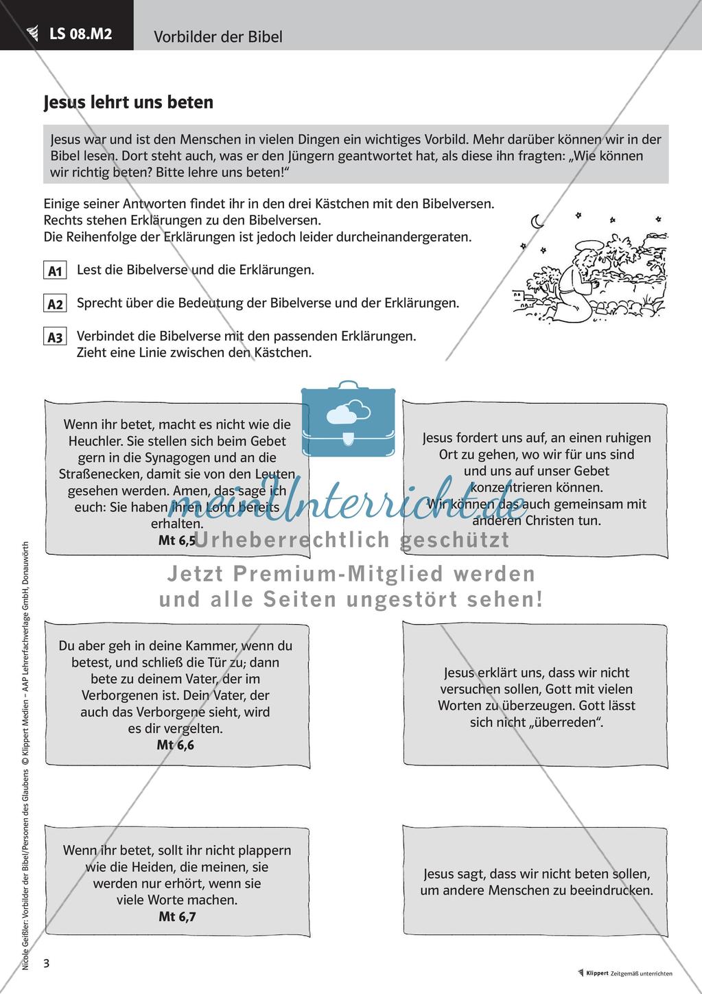 Gebete und deren Bedeutung Preview 5