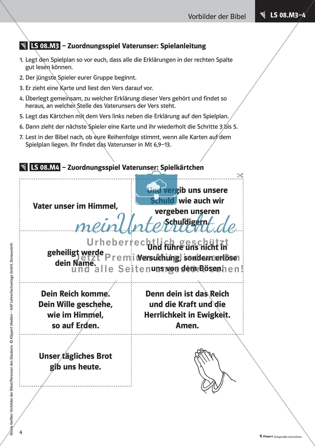 Gebete und deren Bedeutung Preview 6