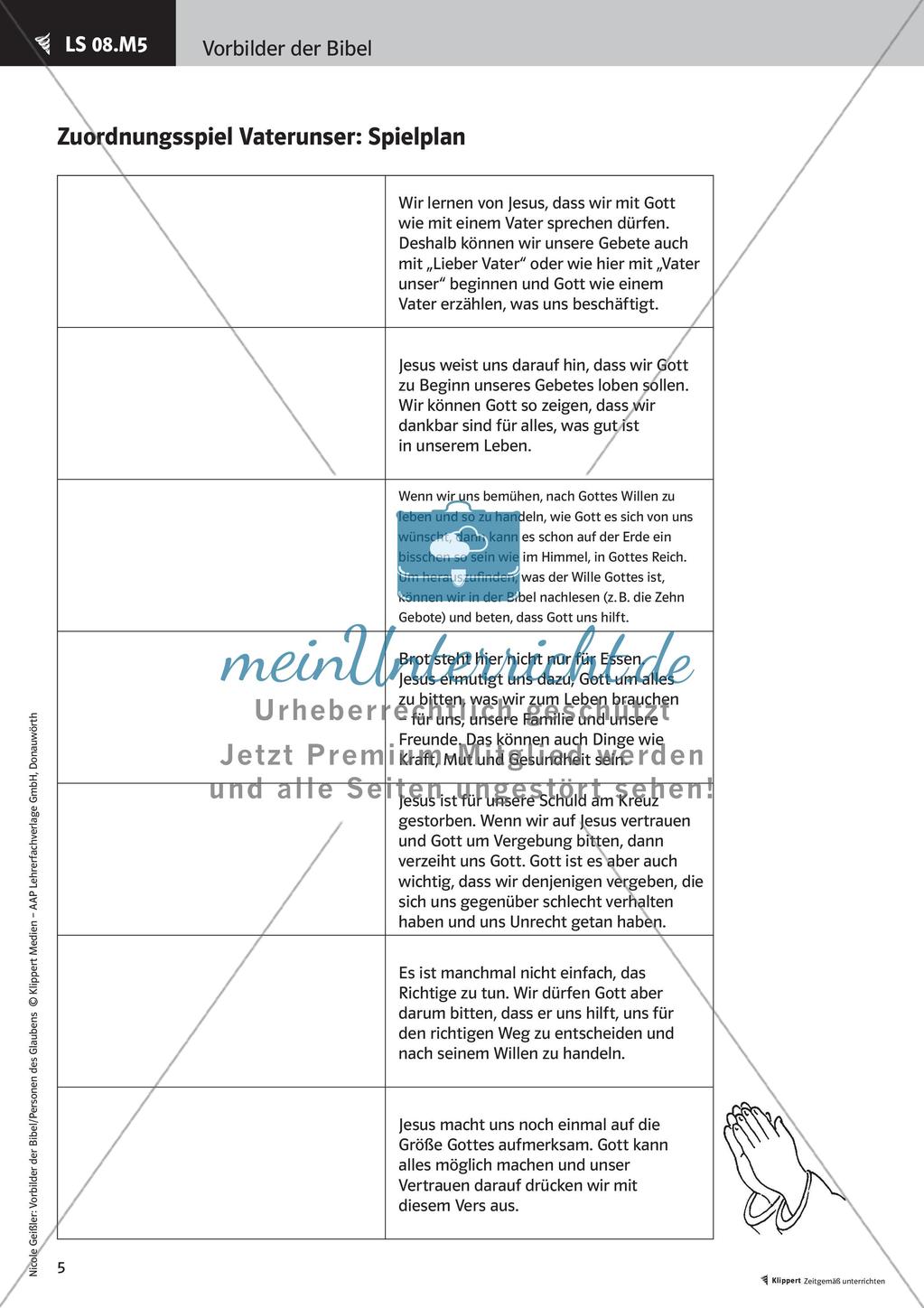 Gebete und deren Bedeutung Preview 7