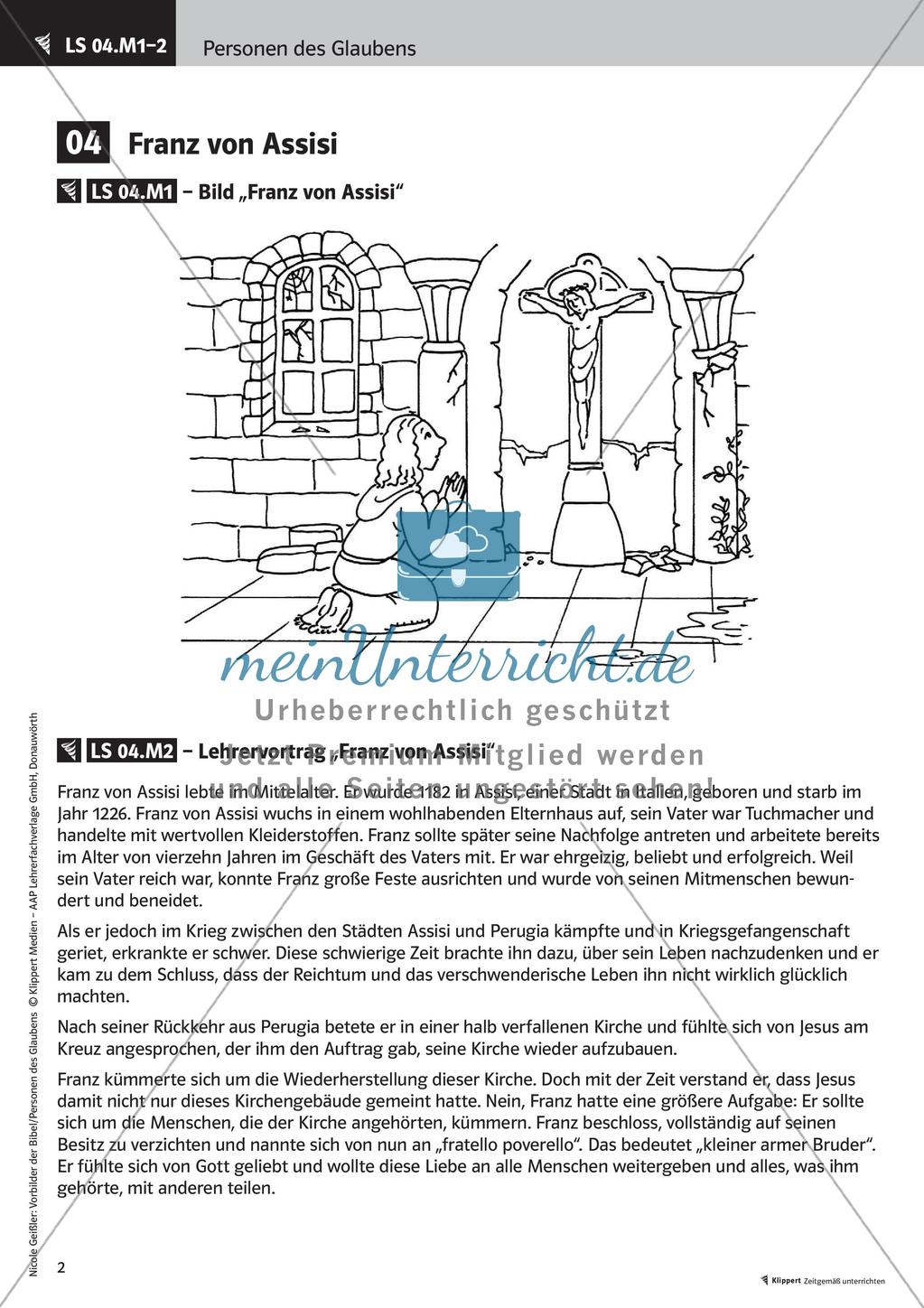 Vorbilder: Franz von Assisi Preview 4