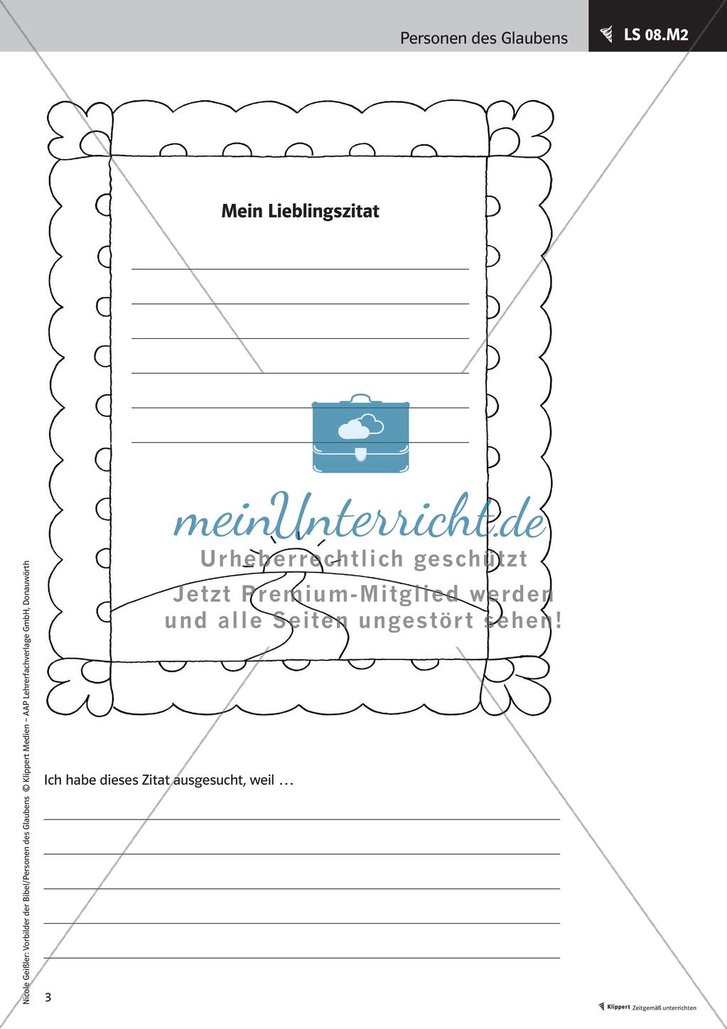 Vom Zitatespaziergang zum Kirchenfenster Preview 5