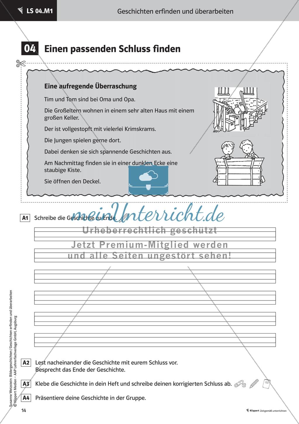 Treffende Wörter und Satzanfänge verwenden Lernspirale Stafettenpräsentation Preview 16