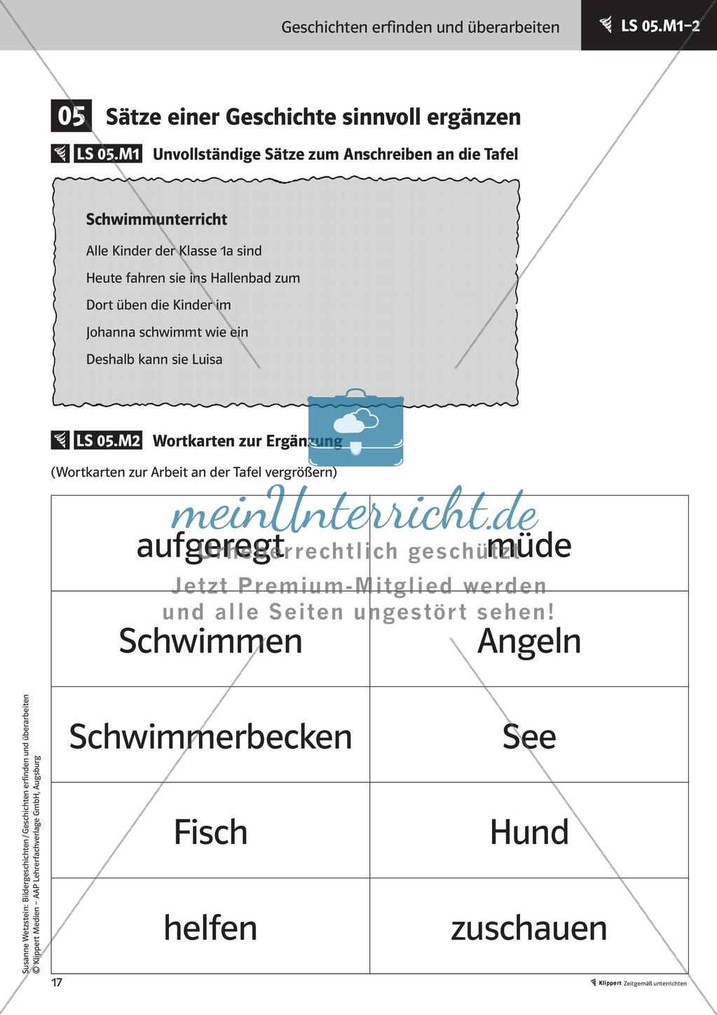 Treffende Wörter und Satzanfänge verwenden Lernspirale Stafettenpräsentation Preview 19