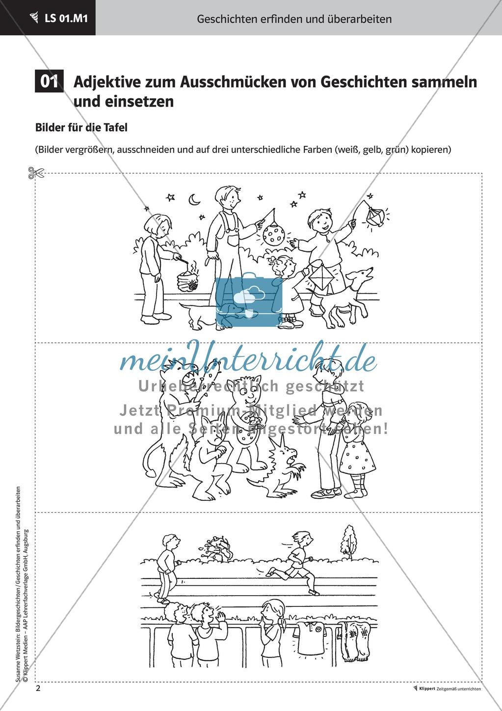 Treffende Wörter und Satzanfänge verwenden Lernspirale Stafettenpräsentation Preview 4