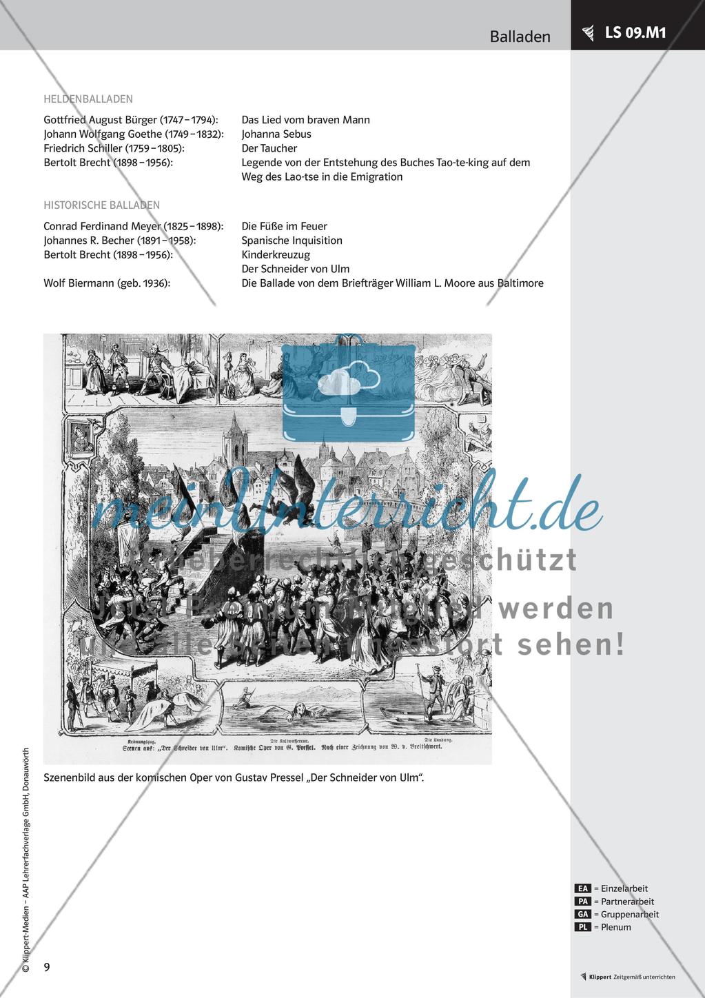 Vortragen und Schreiben einer Ballade Preview 11