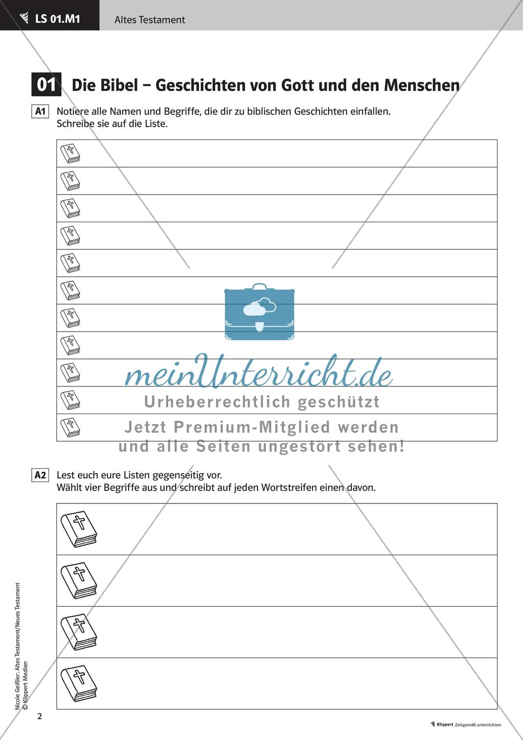 Bibel und Altes Testament Preview 4