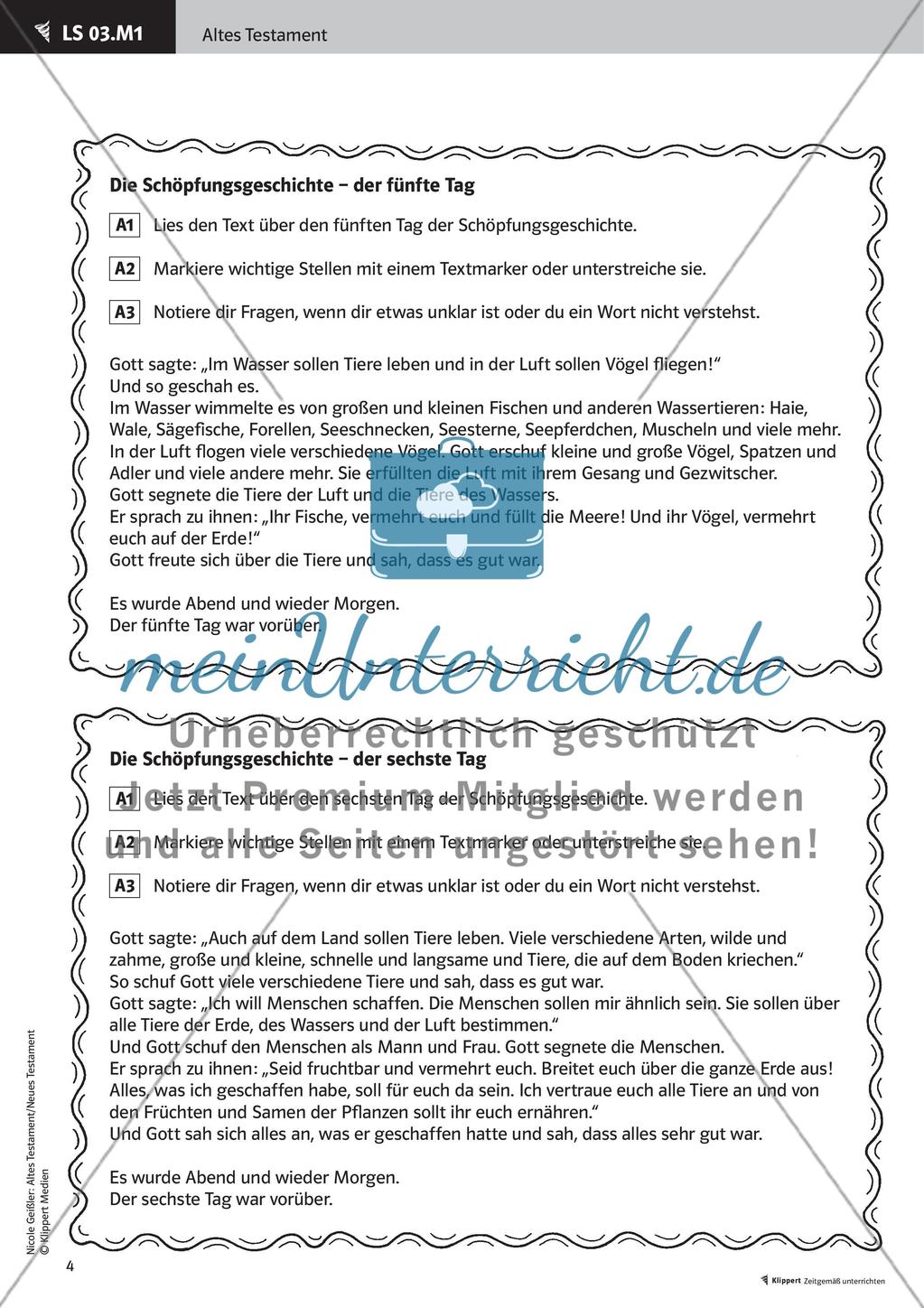 Die Schöpfungsgeschichte Preview 6