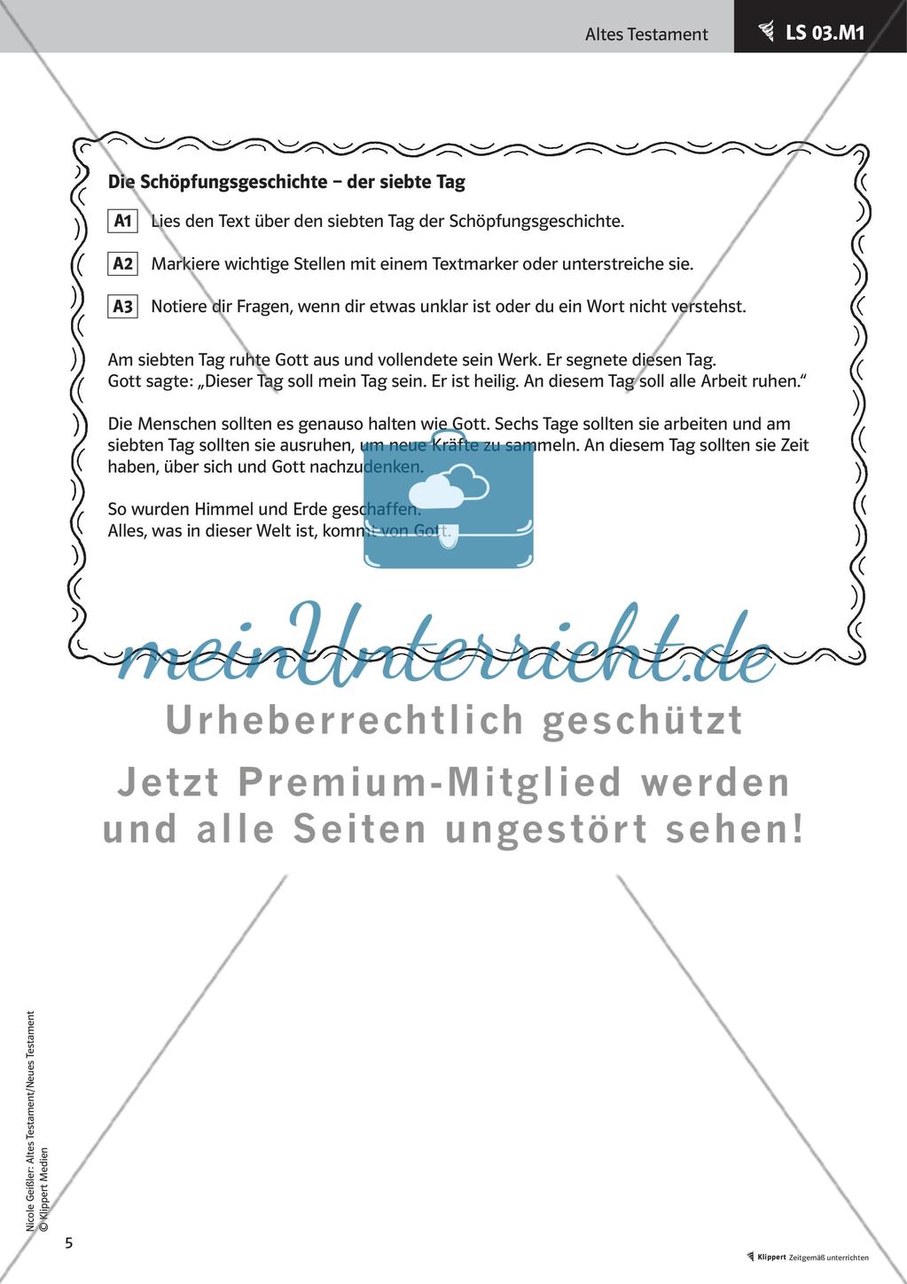 Die Schöpfungsgeschichte Preview 7