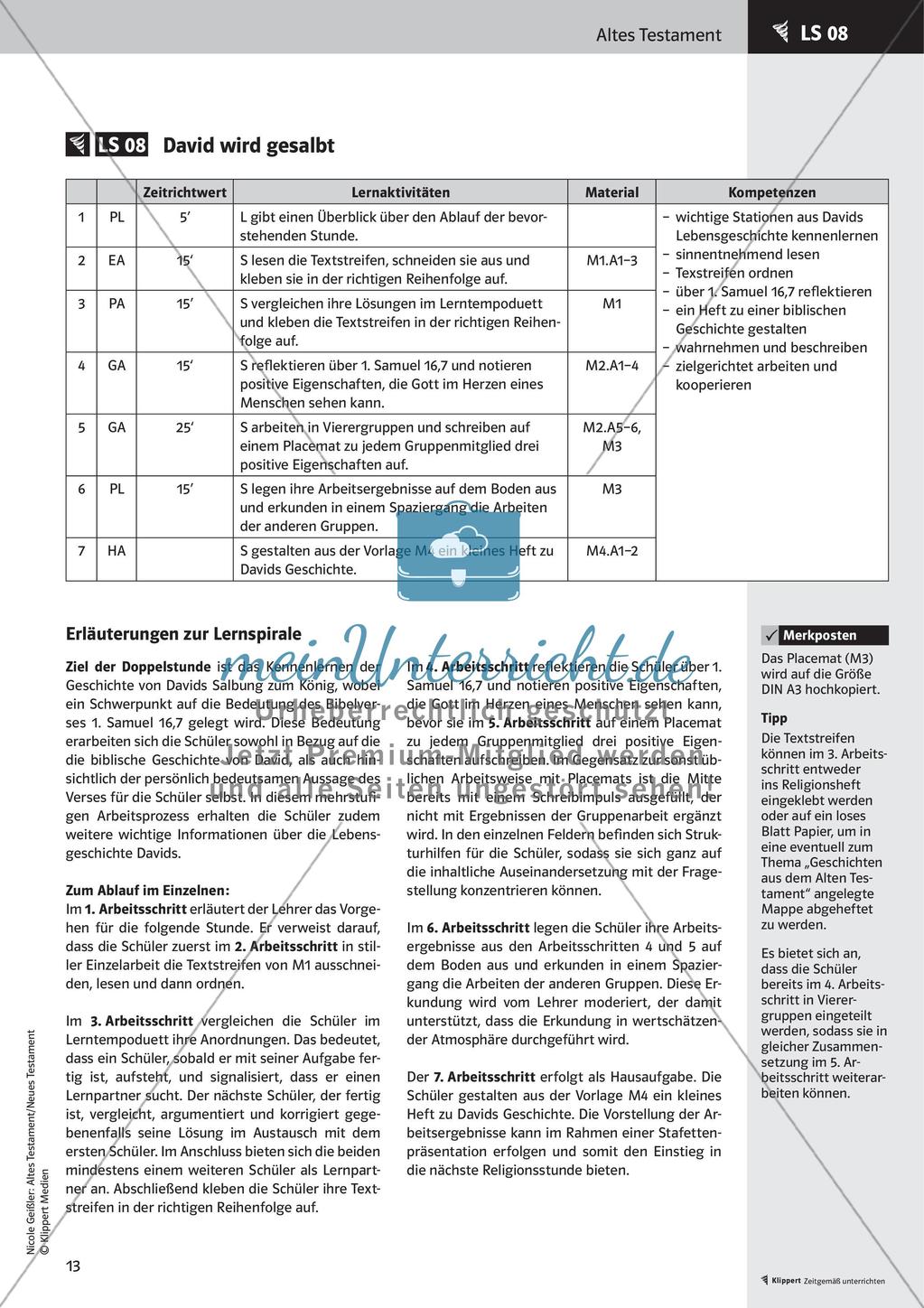 Altes Testament: Jakob, Josef und David Preview 15