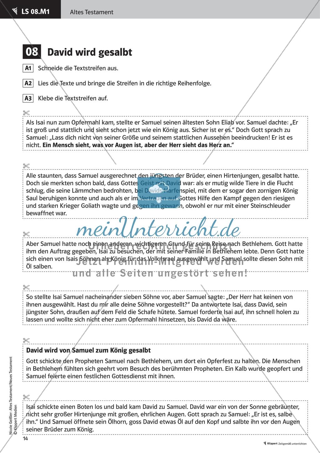 Altes Testament: Jakob, Josef und David Preview 16