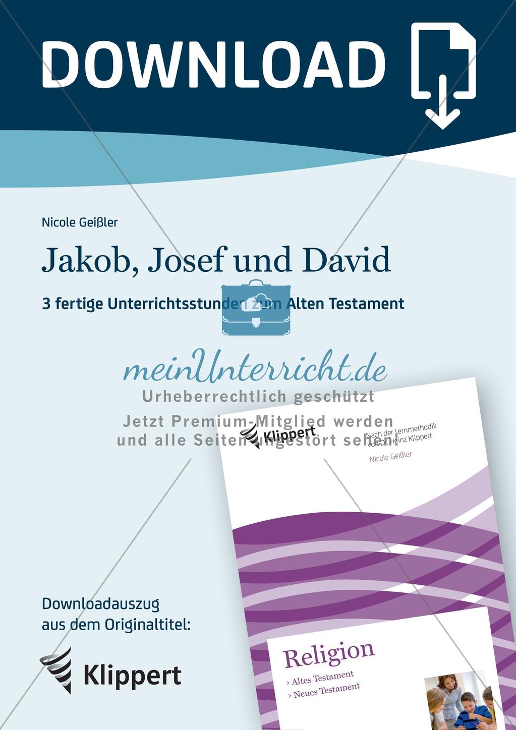 Altes Testament: Jakob, Josef und David Preview 1