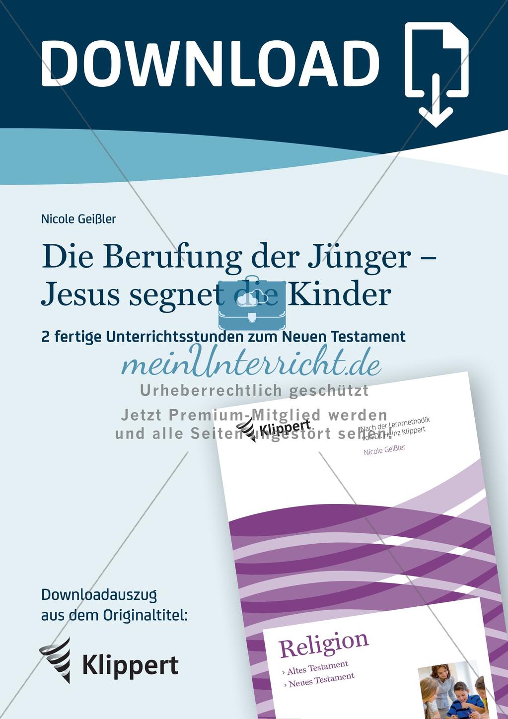 Neues Testament: Die Taten Jesu und seine Jünger Preview 1