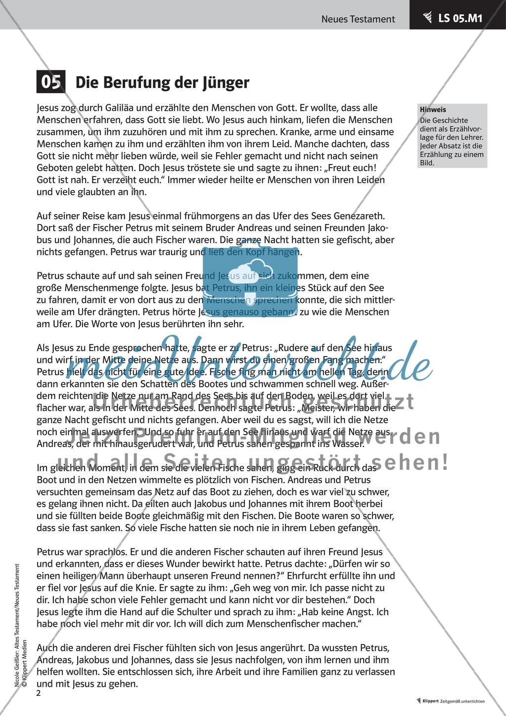 Neues Testament: Die Taten Jesu und seine Jünger Preview 4