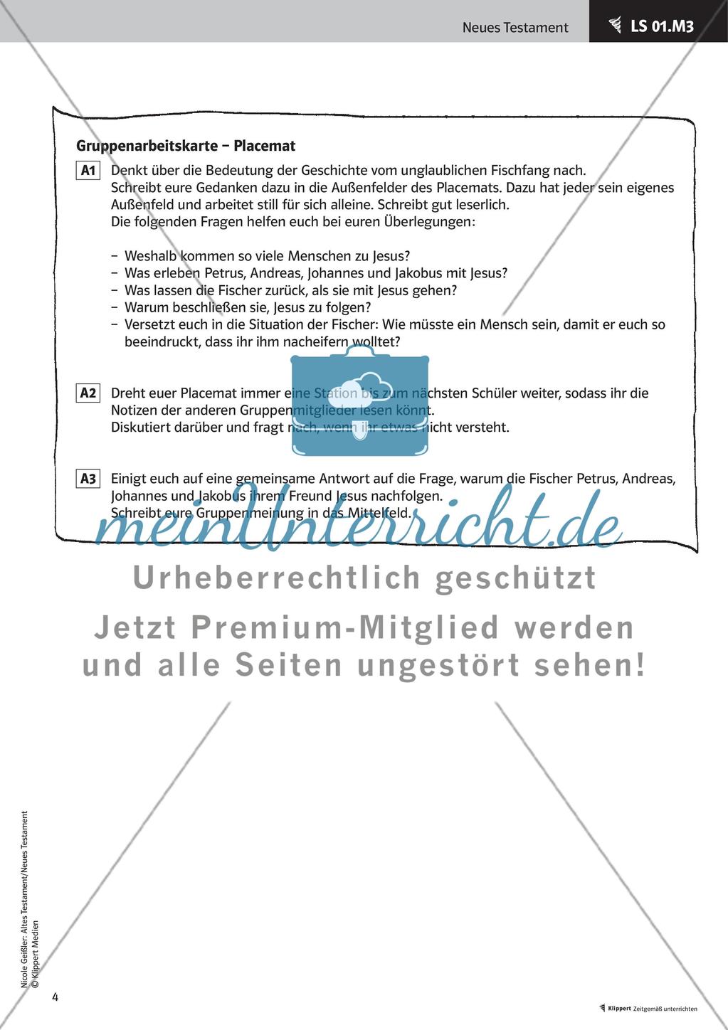 Neues Testament: Die Taten Jesu und seine Jünger Preview 6