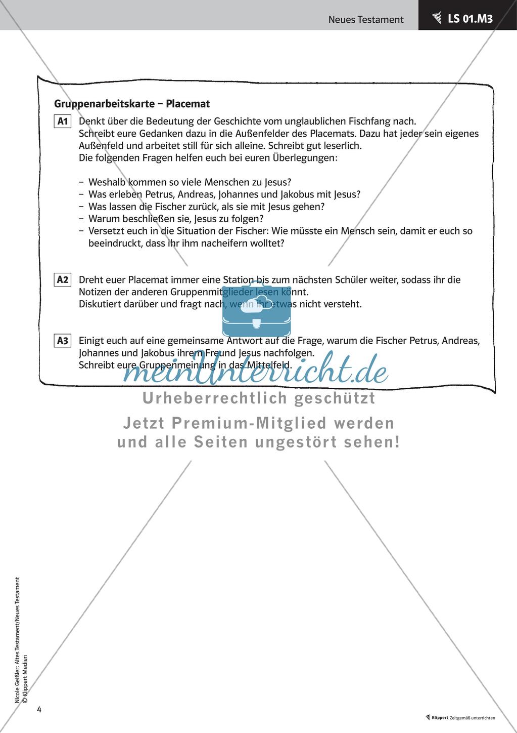 Neues Testament: Die Taten Jesu und seine Jünger Preview 6