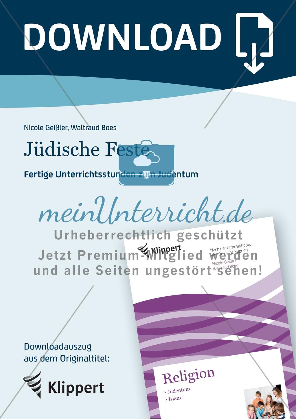 Jüdische Feste Preview 1