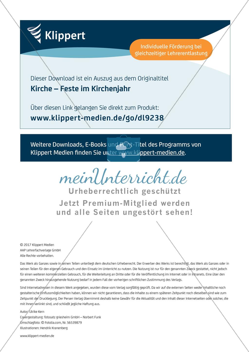 Zugehörigkeit zur Kirche: Christ sein Preview 11