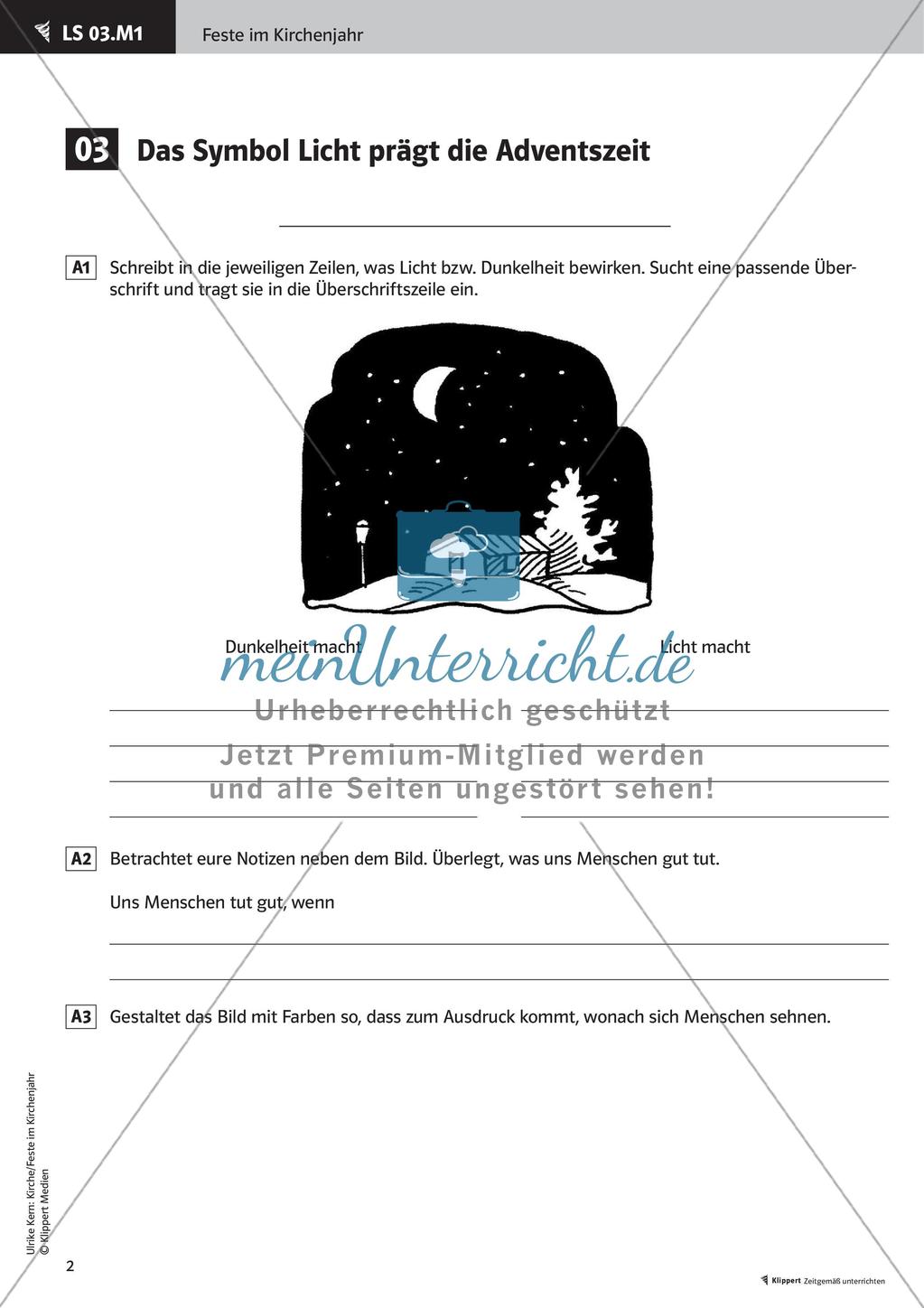 Feste im Kirchenjahr: Advent und Weihnachten Preview 4