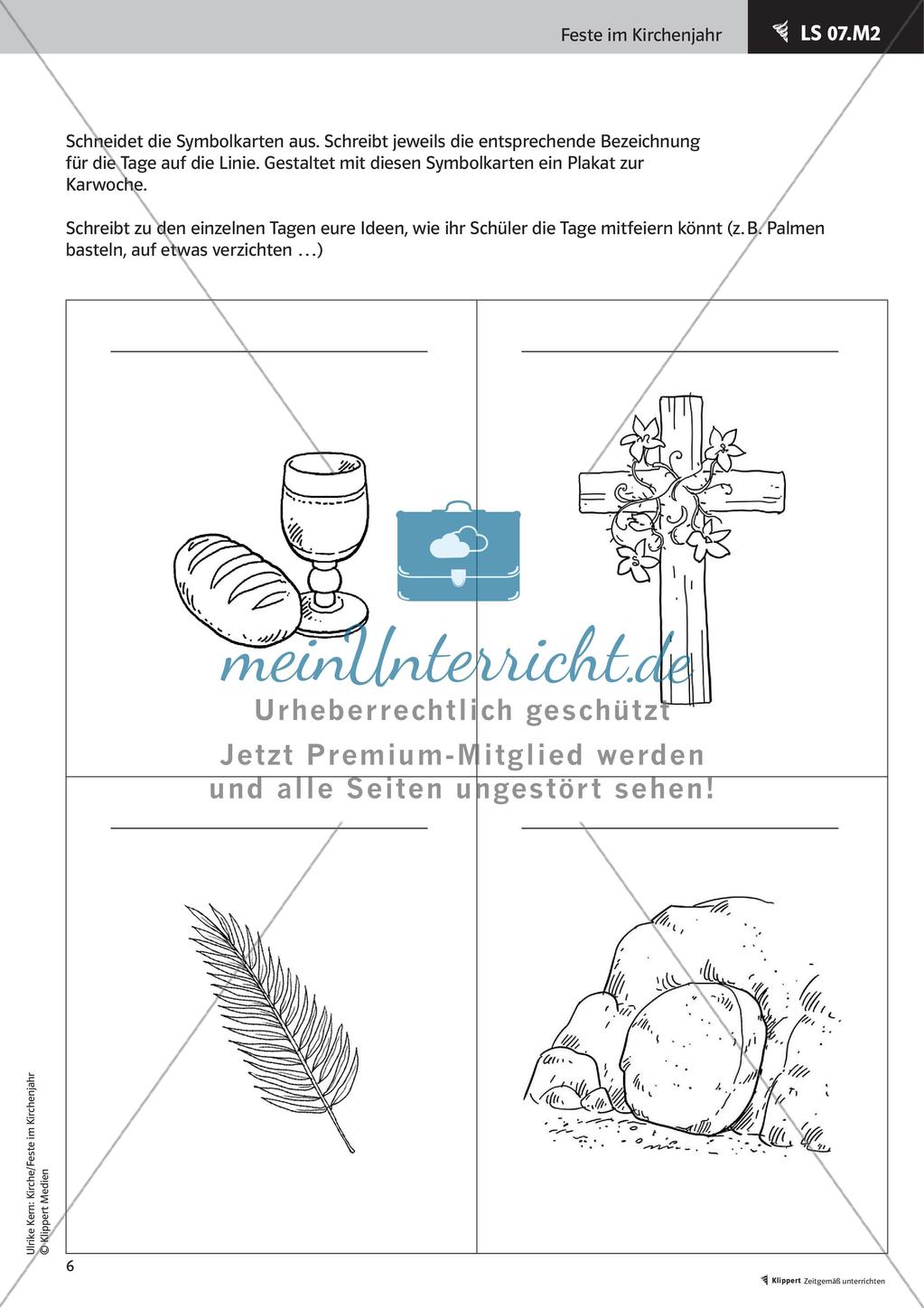 Feste im Kirchenjahr: Karwoche und Ostern Preview 8