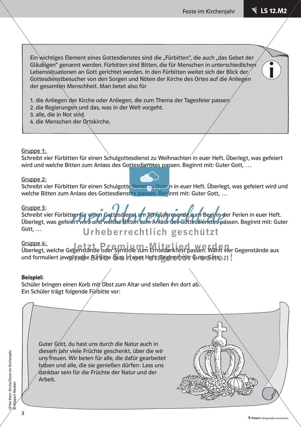 Mitgestaltung kirchlicher Feste im Kirchenjahr Preview 5