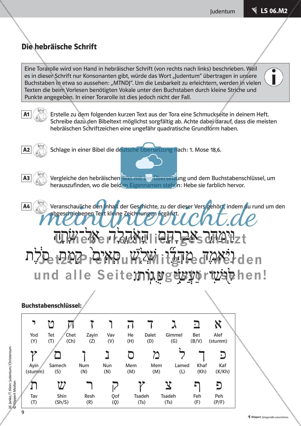 Jüdische Geschichte, Sabbat und Tora Preview 11