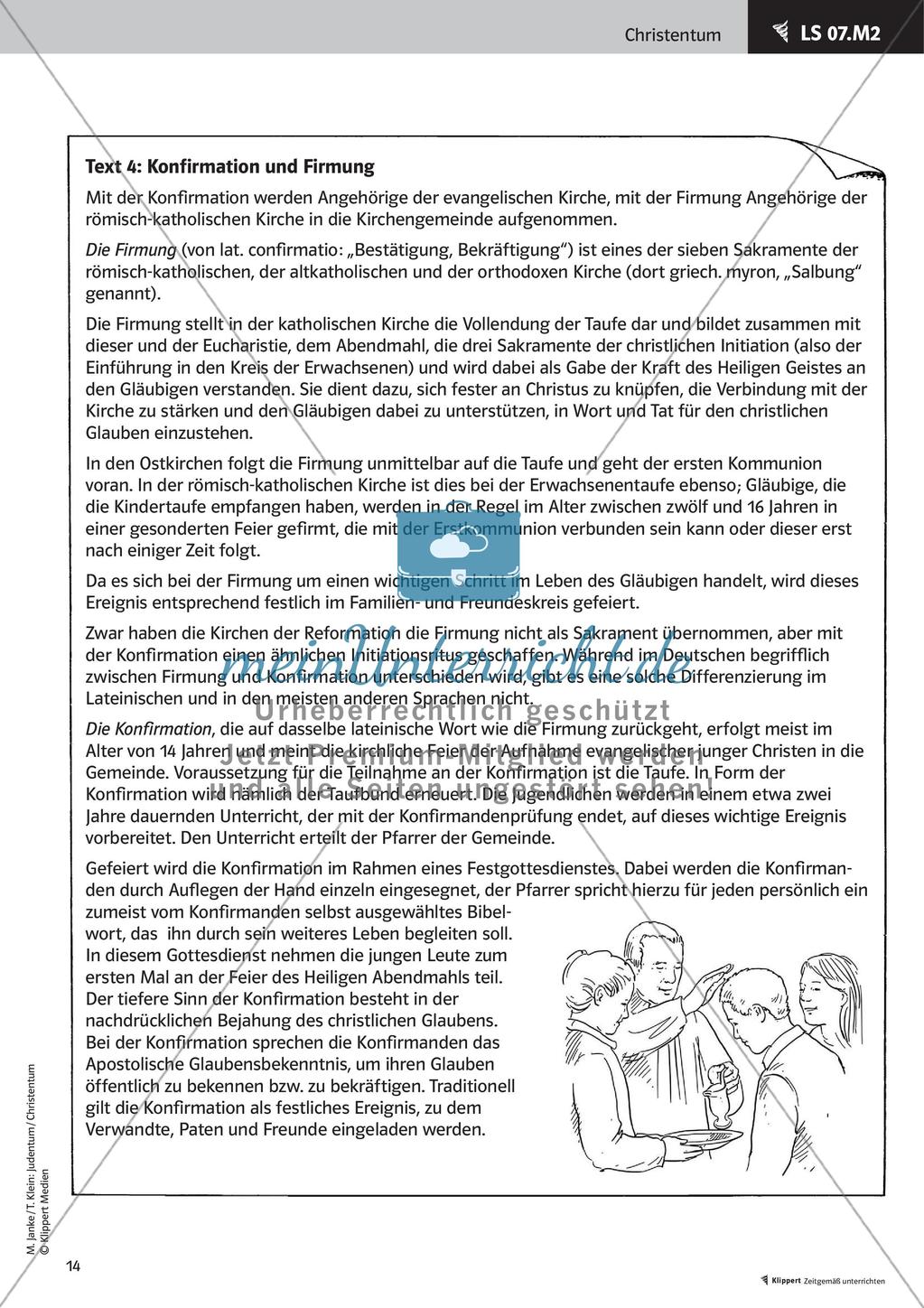 Fertige Unterrichtsstunden zum Christentum: Ethik des Christentums und christliche Praxis Preview 16