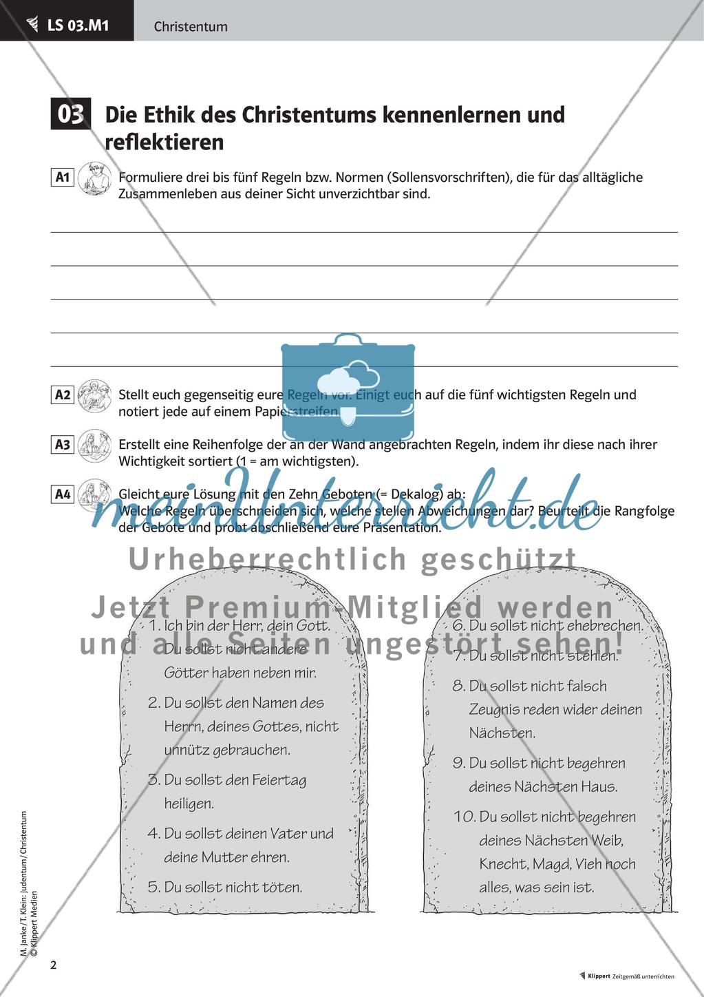 Ethik des Christentums und christliche Praxis Preview 4