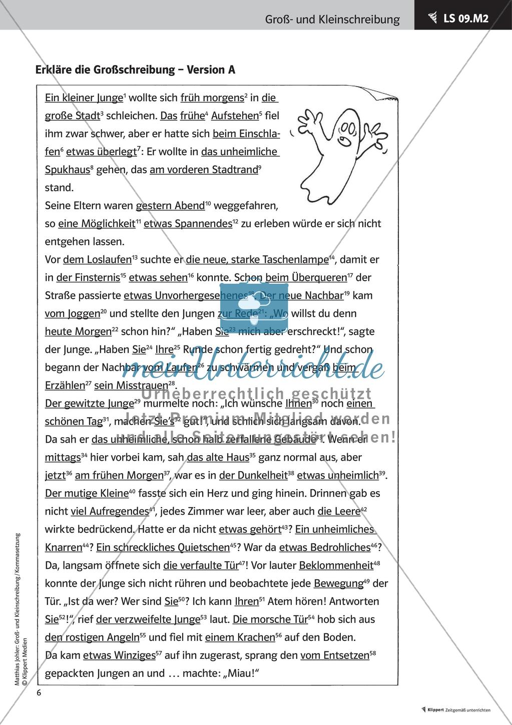 Fertige Stunden zur Groß- und Kleinschreibung: Warum eigentlich groß- und kleinschreiben Preview 8