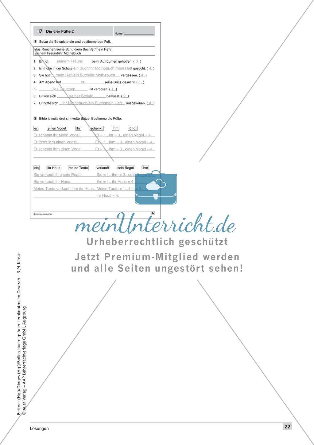 Lernkontrollen: Grammatik Preview 24