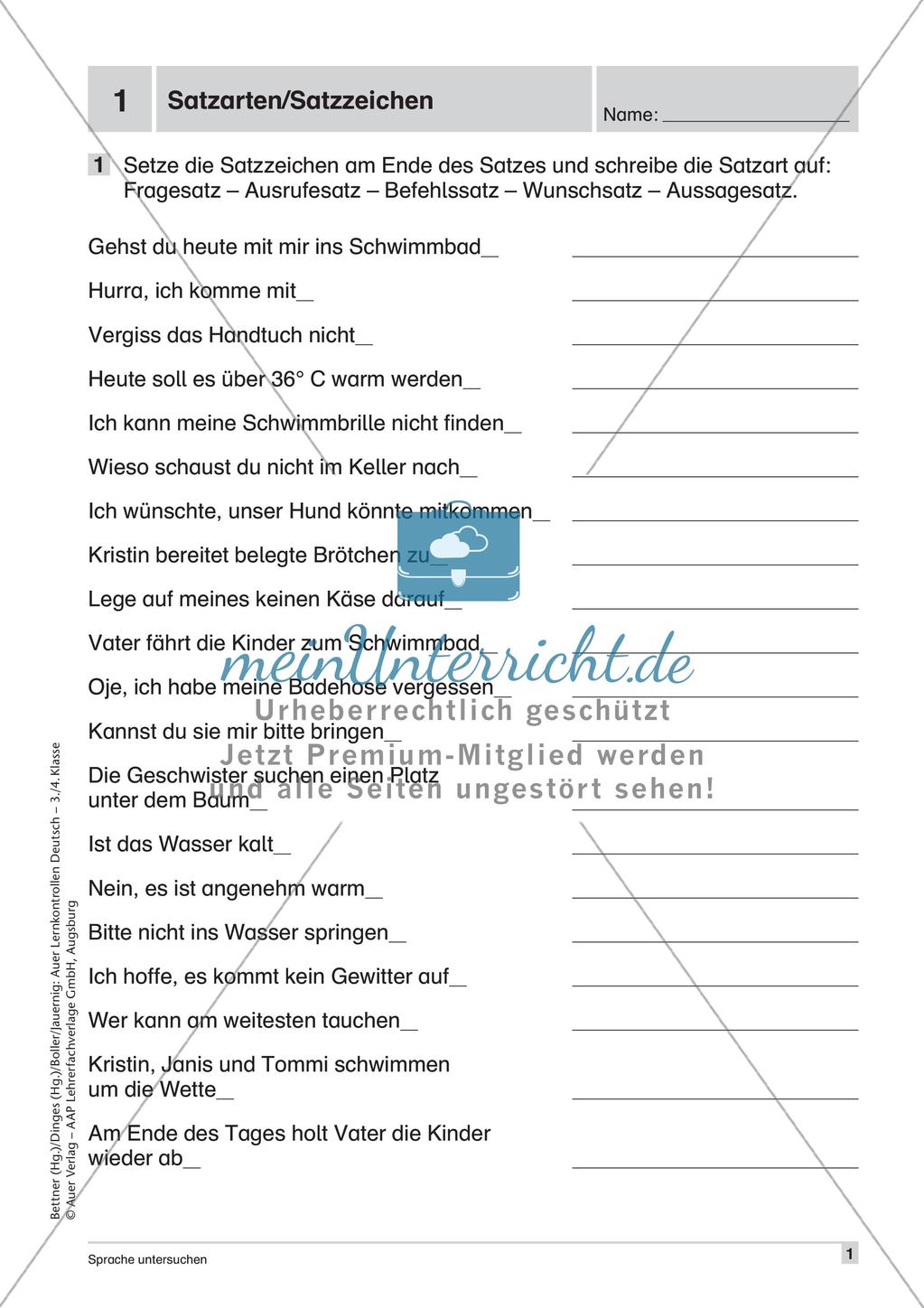 Lernkontrollen: Grammatik Preview 3