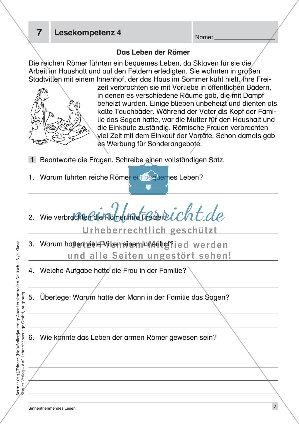 Lernkontrollen: Schreiben und sinnentnehmendes Lesen Preview 9