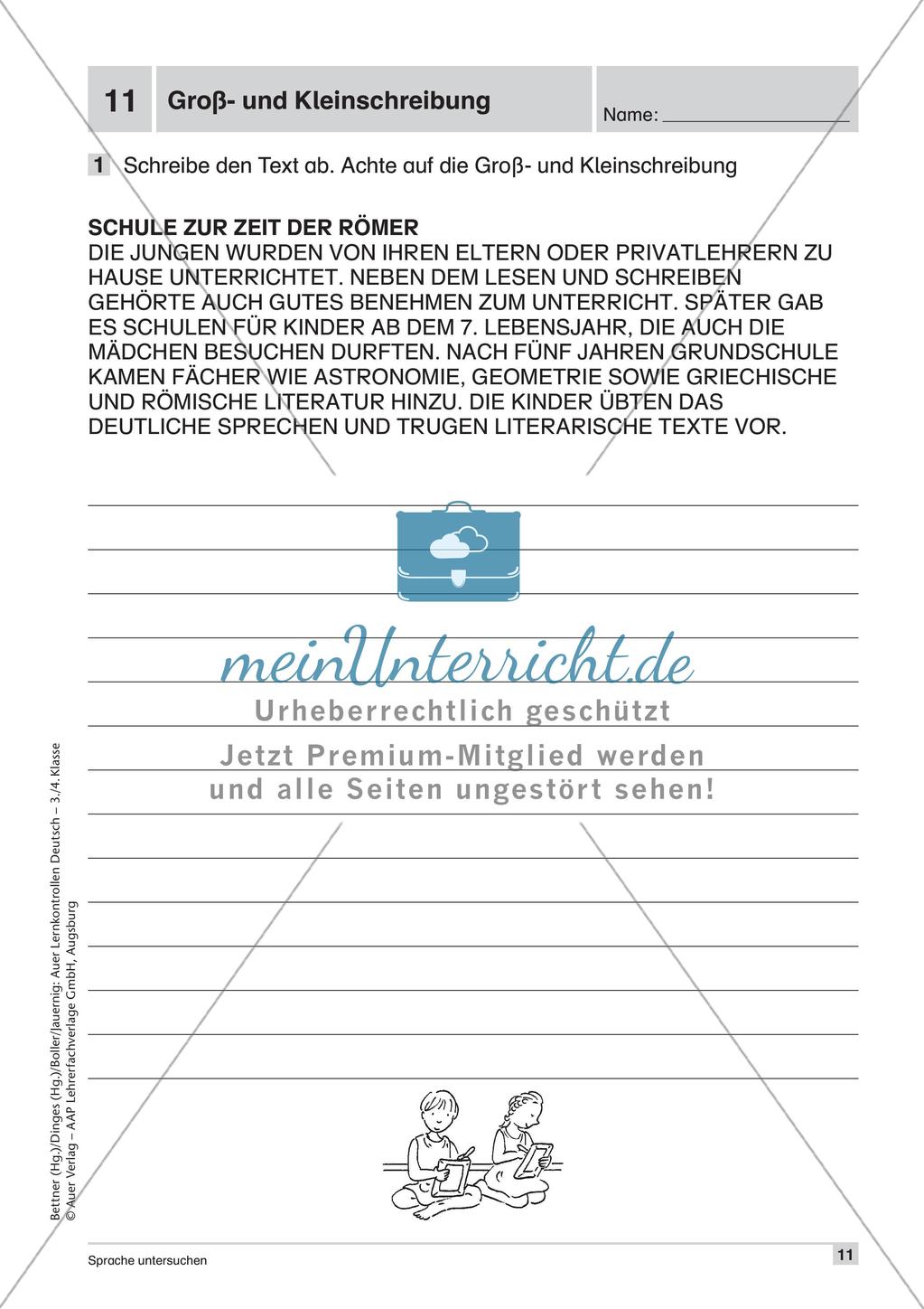 Lernkontrollen: Rechtschreibung Preview 13