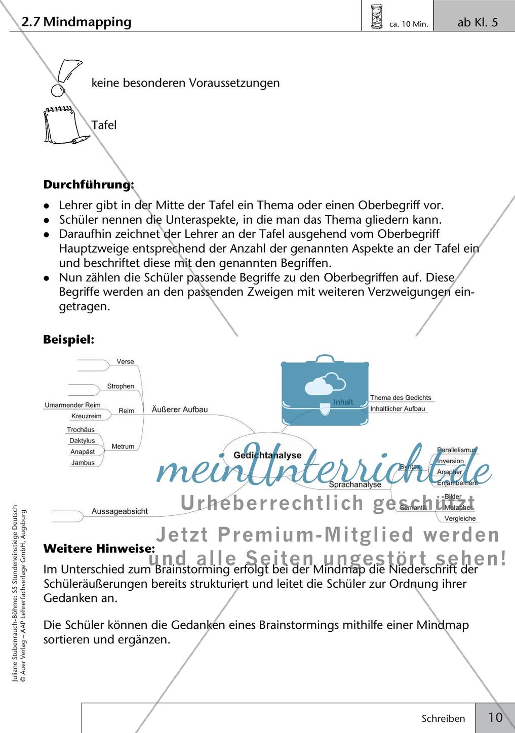 Unterrichtseinstiege zum Schreiben Preview 12