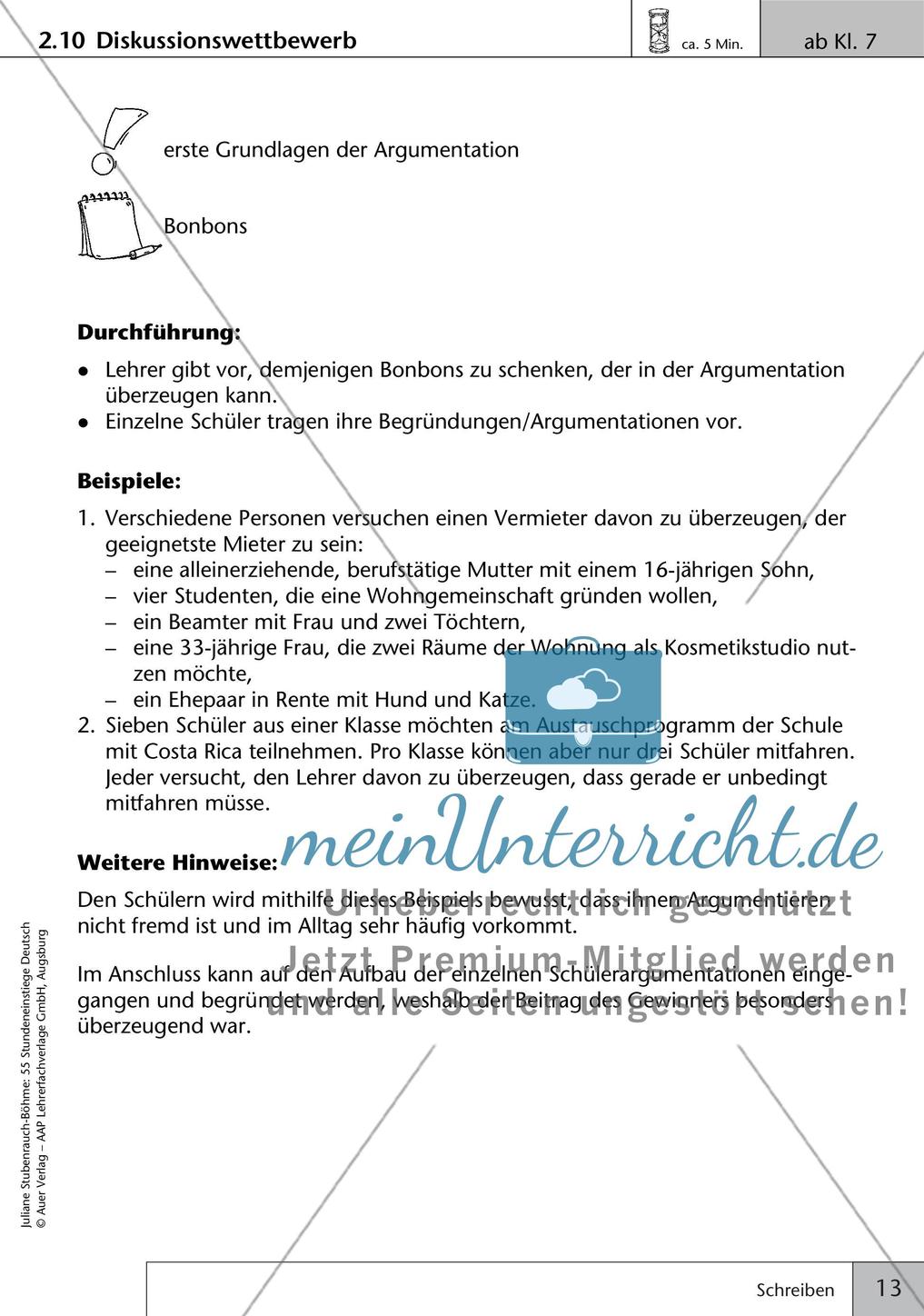 Unterrichtseinstiege zum Schreiben Preview 15