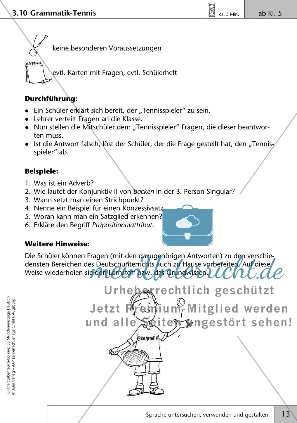 Kreative Stundeneinstiege: Untersuchung, Verwendung und Gestaltung von Sprache Preview 15