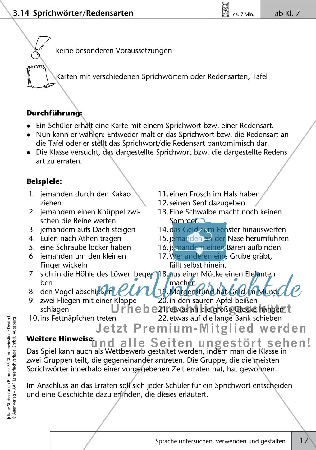 Kreative Stundeneinstiege: Untersuchung, Verwendung und Gestaltung von Sprache Preview 19