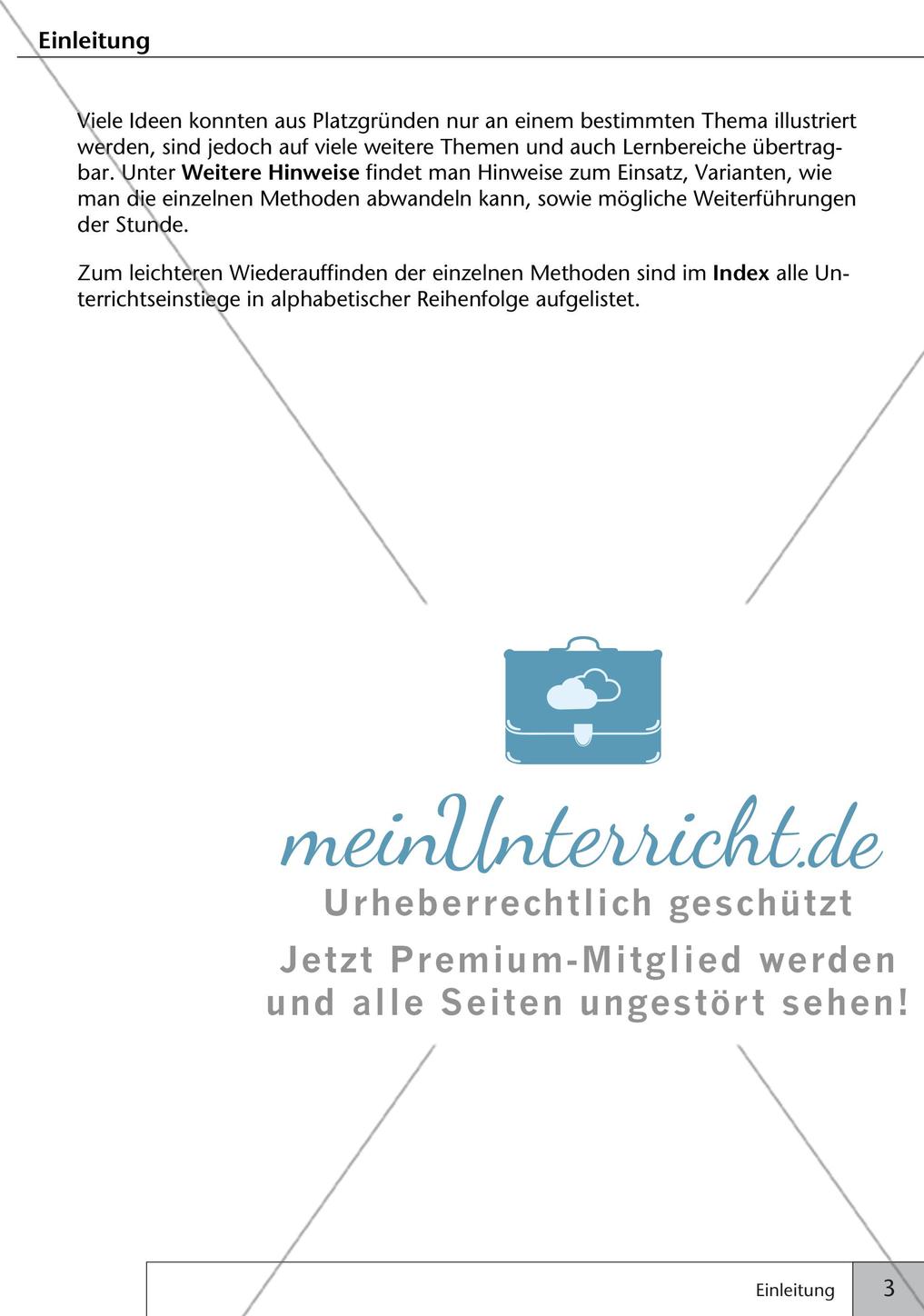 Unterrichtseinstiege: Umgang mit Literatur und Sachtexten Preview 5