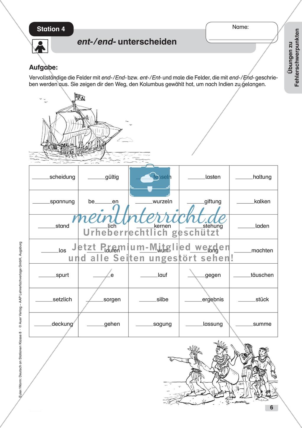 Übungen zu Fehlerschwerpunkten Preview 8