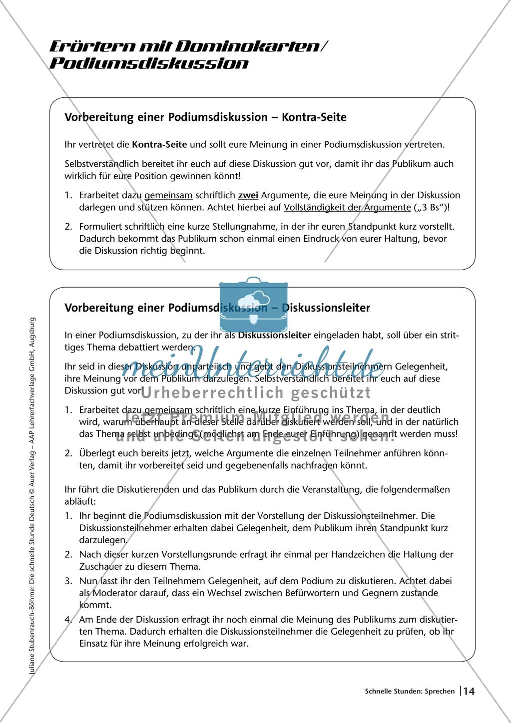Übungen zur Sprechkompetenz Preview 16