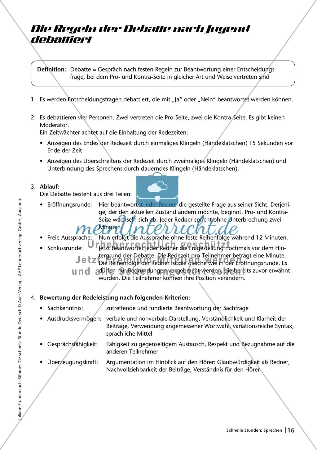 Übungen zur Sprechkompetenz Preview 18