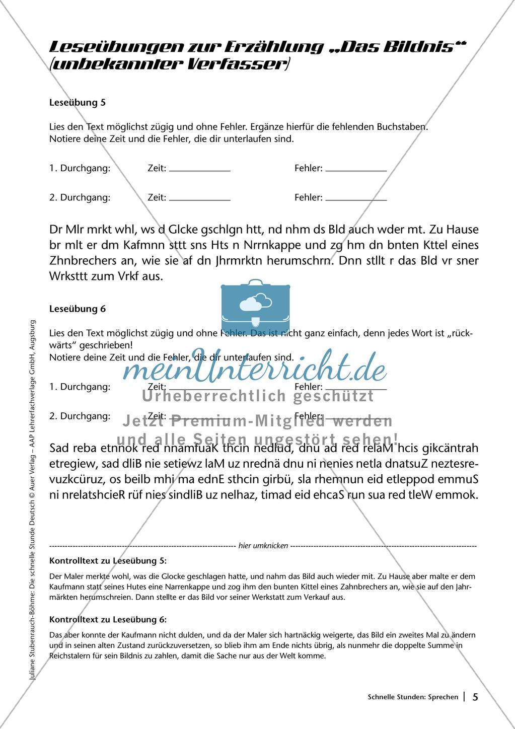 Übungen zur Sprechkompetenz Preview 7
