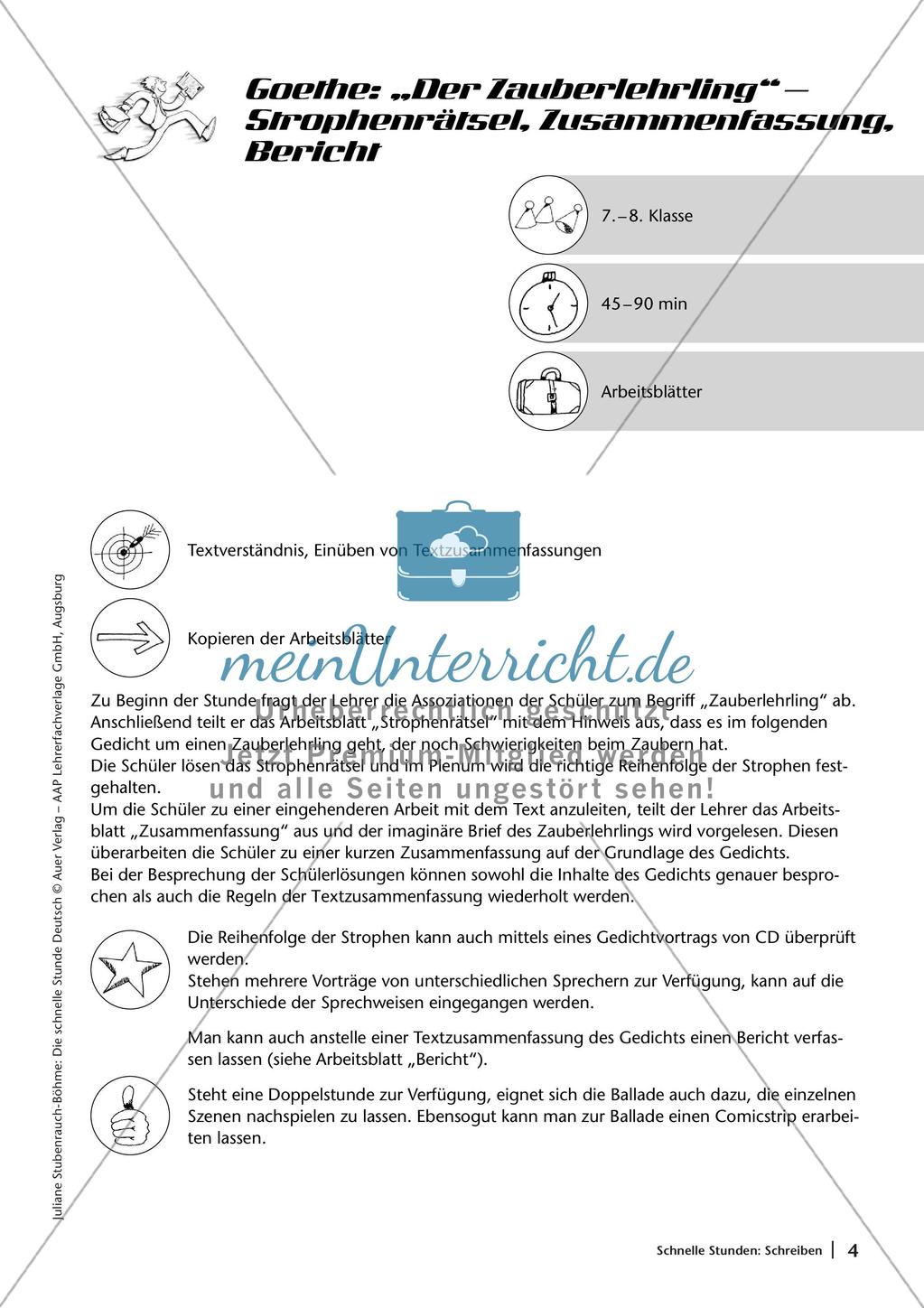 Übungen zur Schreibkompetenz Preview 6