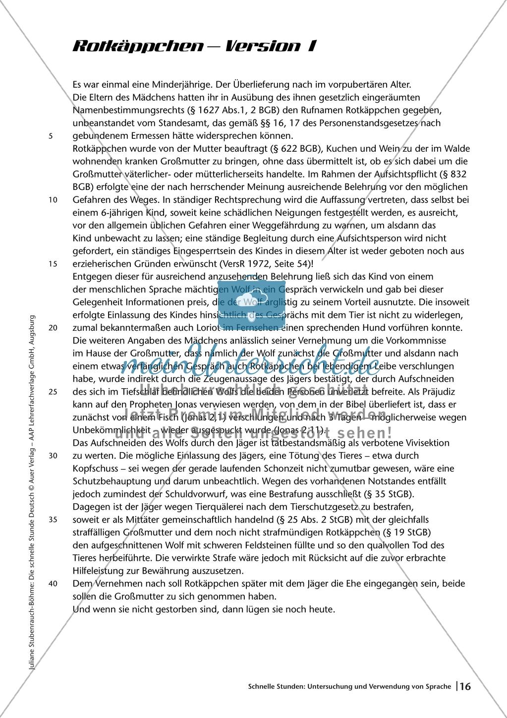 Untersuchung und Verwendung von Sprache Preview 18