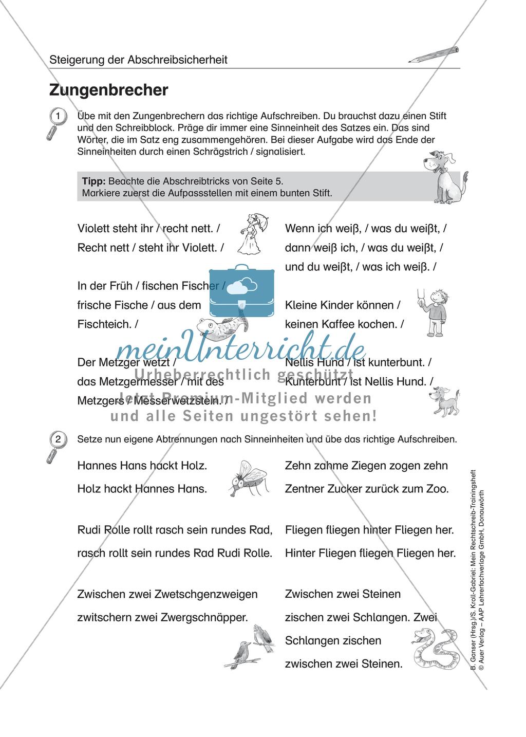 LRS: Mitsprechwörter Preview 4