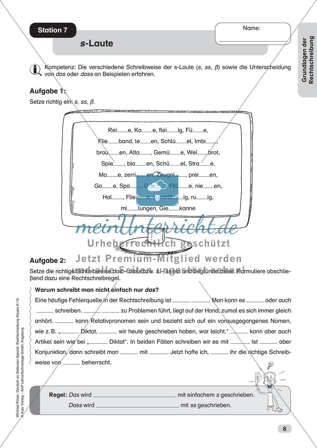 Grundlagen der Rechtschreibung Preview 10