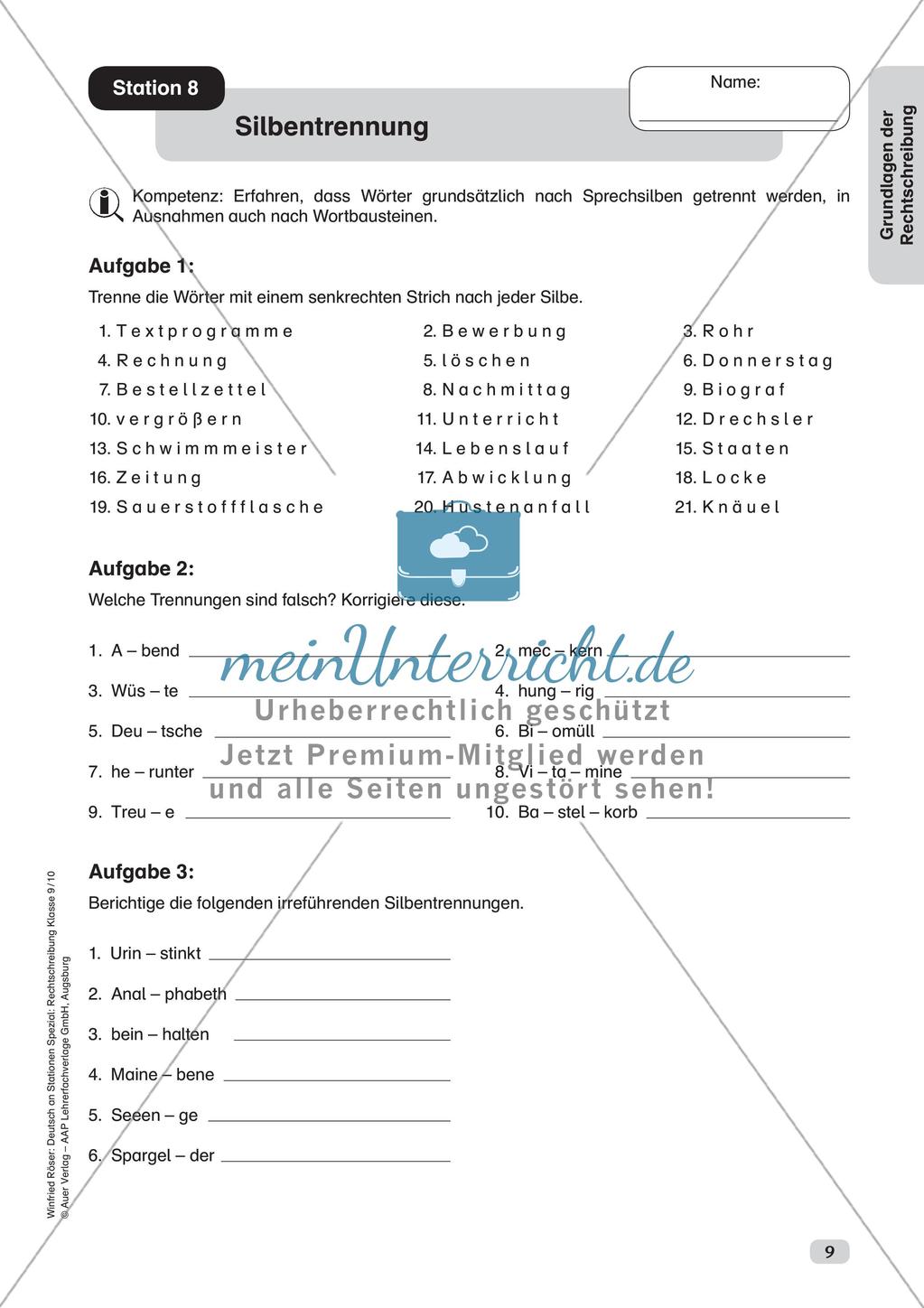 Grundlagen der Rechtschreibung Preview 11