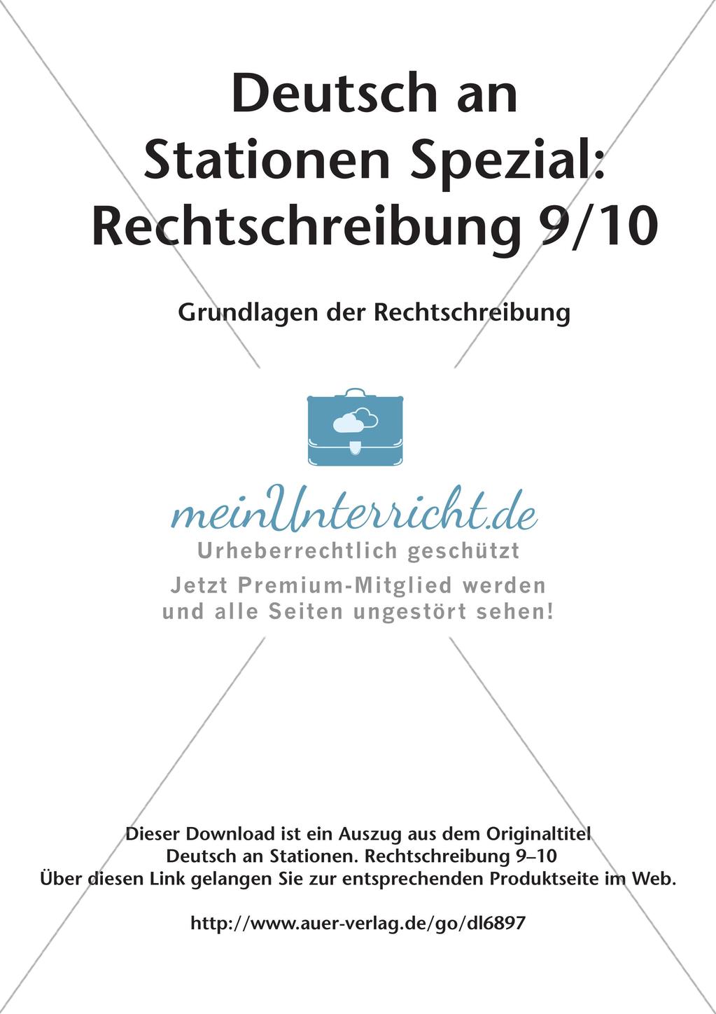 Grundlagen der Rechtschreibung Preview 2