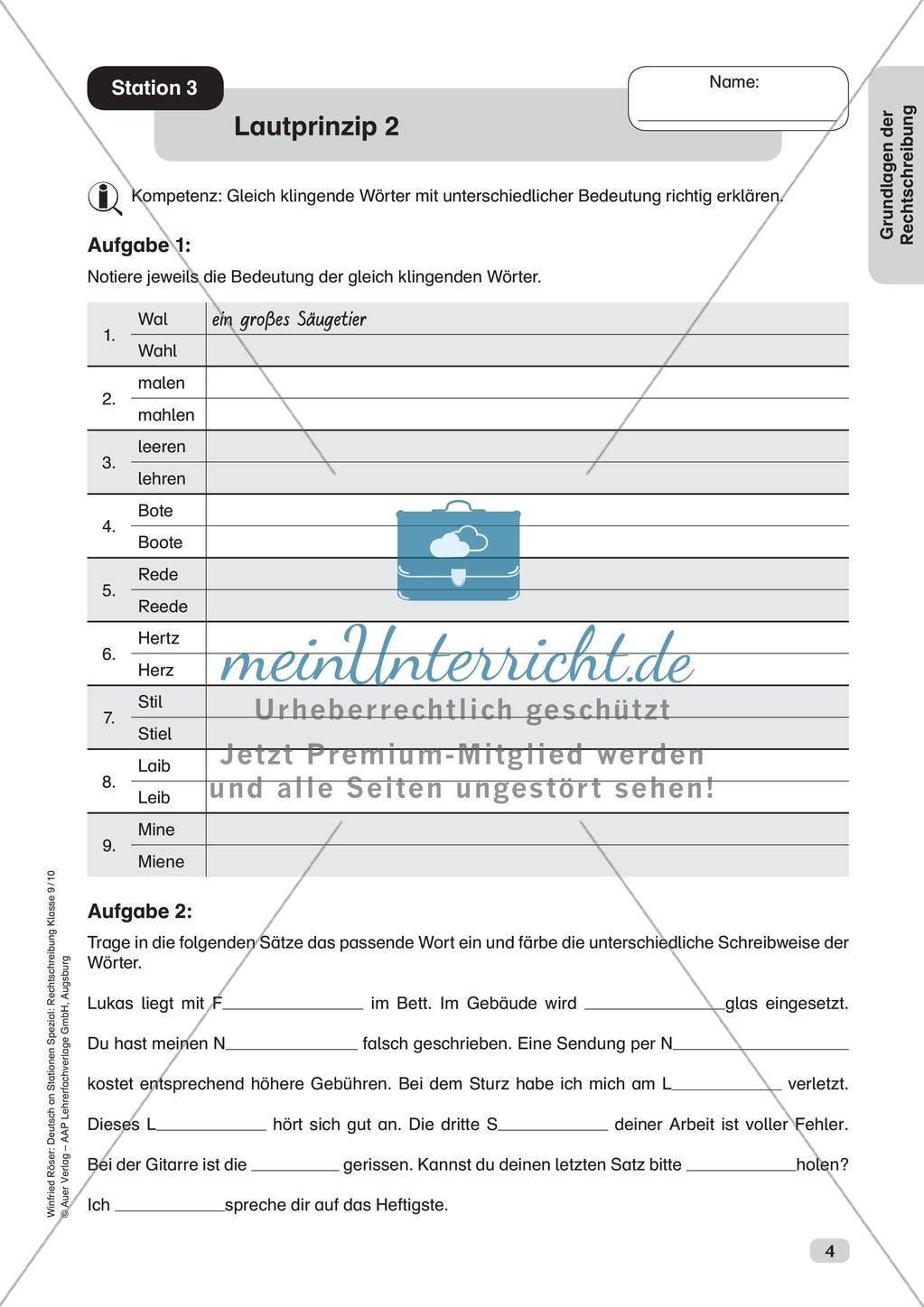 Grundlagen der Rechtschreibung Preview 6