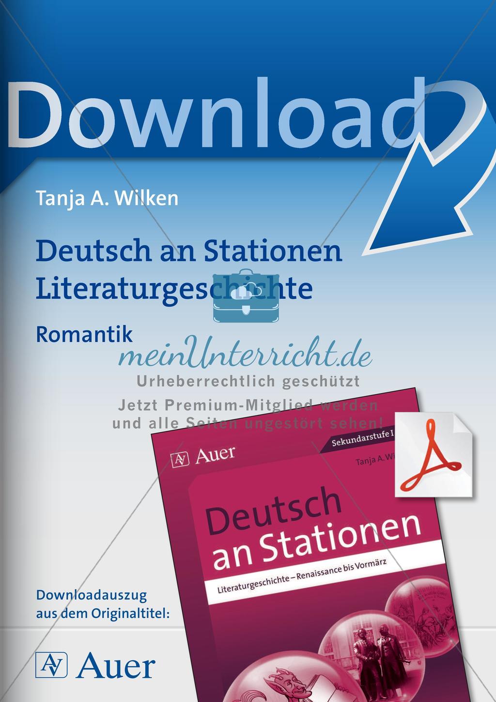 Literaturgeschichte: Romantik Preview 1