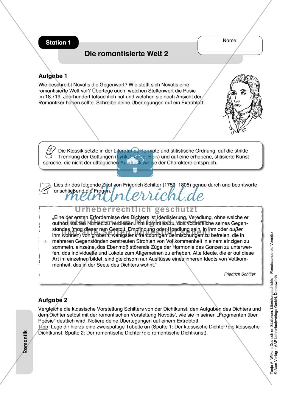 Literaturgeschichte: Romantik Preview 7